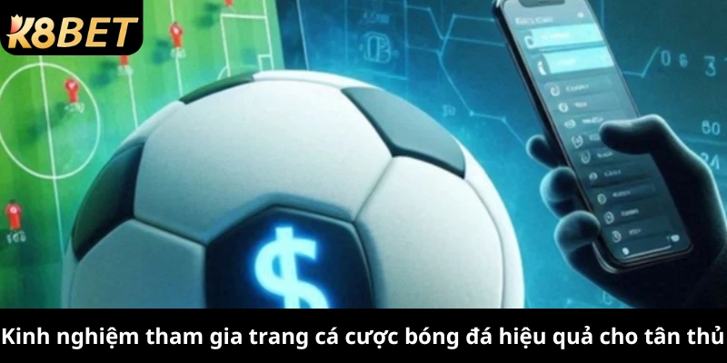 Kinh nghiệm tham gia trang cá cược bóng đá hiệu quả cho tân thủ