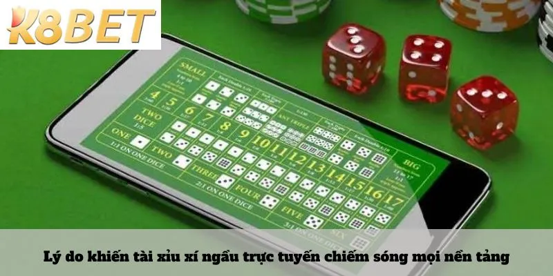 Lý do khiến tài xỉu xí ngầu trực tuyến chiếm sóng mọi nền tảng